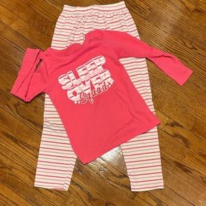 Pink Sleepover Squad Kids Pajamas